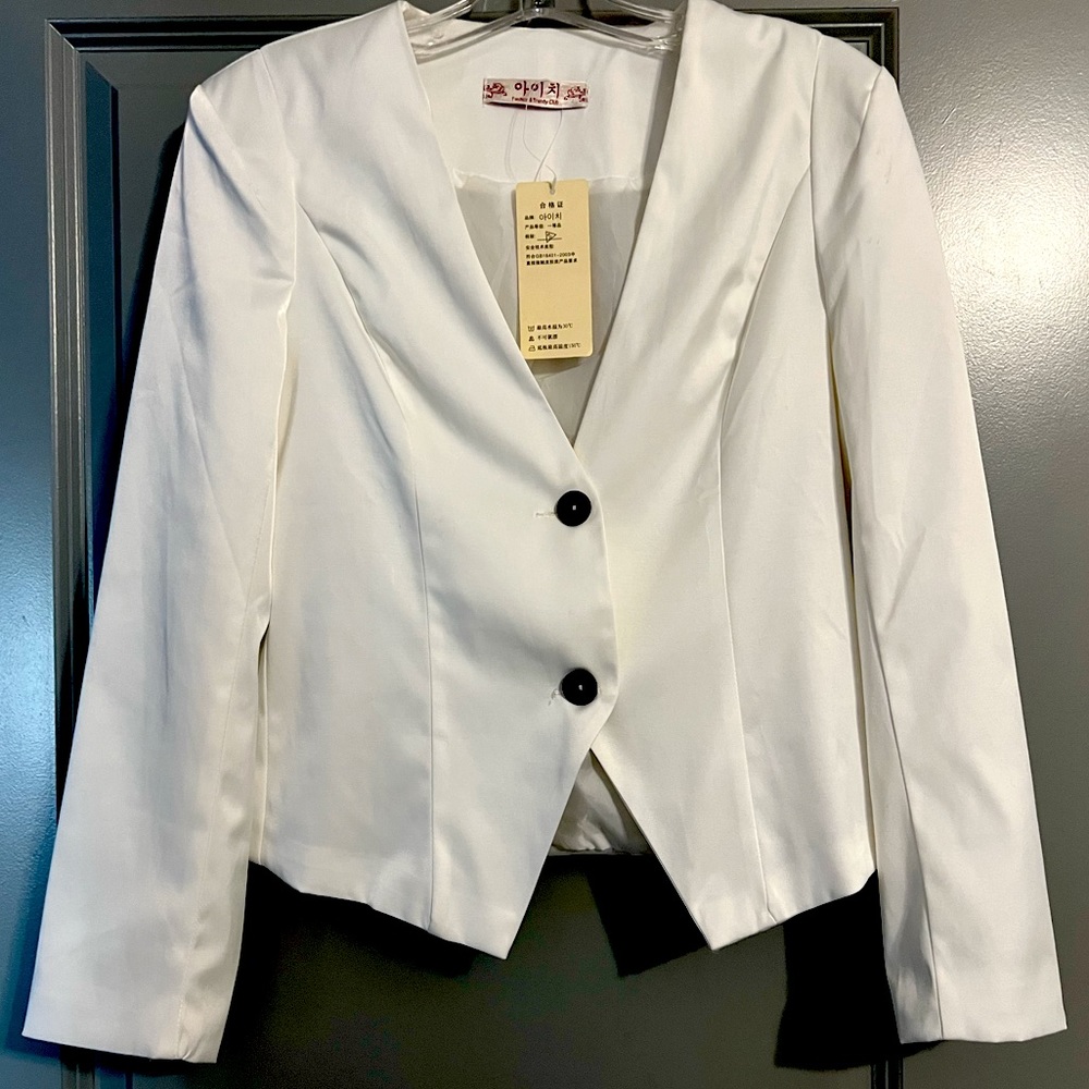 White Blazer